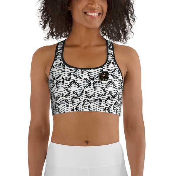Tribal Threads- Sports bra (lemon)