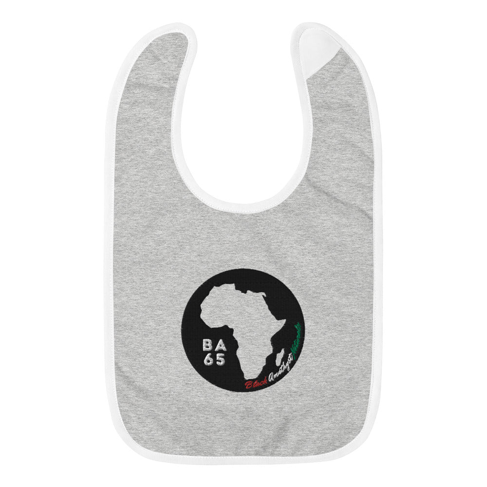 ForTheCulture- Embroidered Baby Bib
