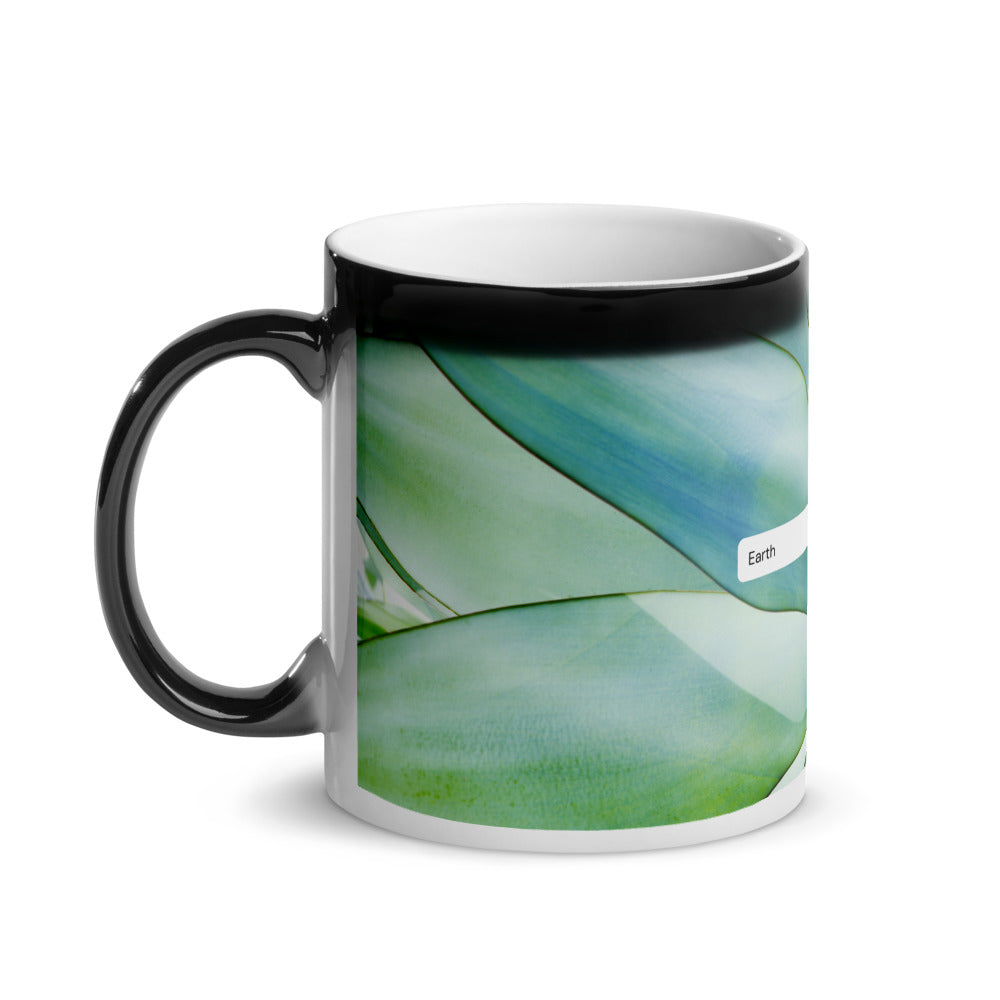 Elements- Earth- Glossy Magic Mug (agave)